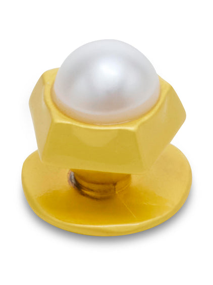 Jibbitz Perla Pentágono Dorado Dorado Crocs