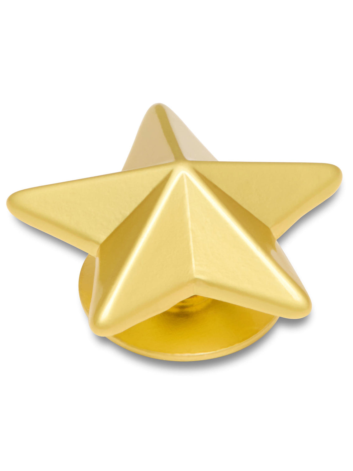 Jibbitz Estrella Suave Dorada Dorado Crocs