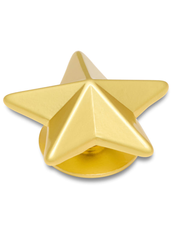 Jibbitz Estrella Suave Dorada Dorado Crocs