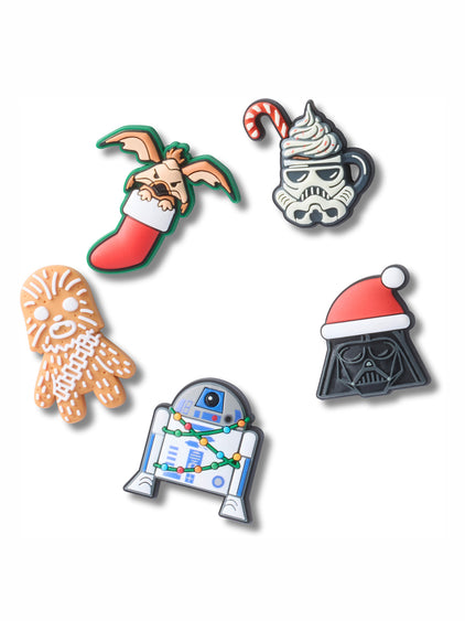 Jibbitz Navidad Star Wars Pack 5 Blanco Crocs