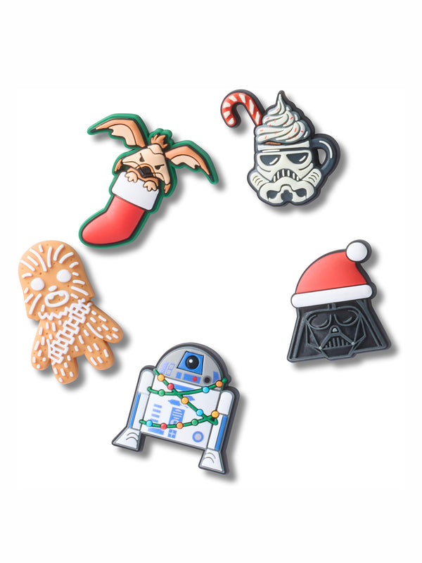 Jibbitz Navidad Star Wars Pack 5 Blanco Crocs