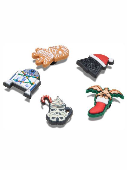 Jibbitz Navidad Star Wars Pack 5 Blanco Crocs