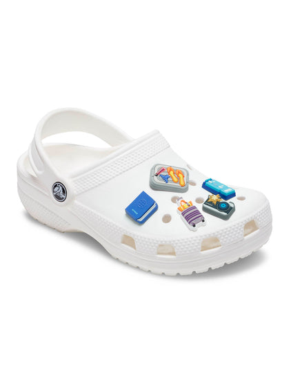 Jibbitz Esenciales de Viaje Pack 5 Celeste Crocs