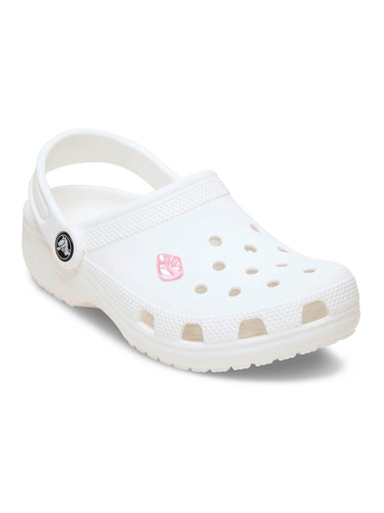 Jibbitz Perla Cuadrada Rosa Barroca Rosado Crocs