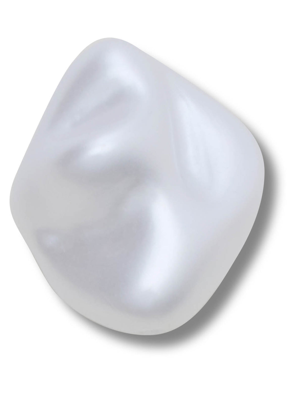 Jibbitz Perla Cuadrada Blanca Barroca Blanco Crocs