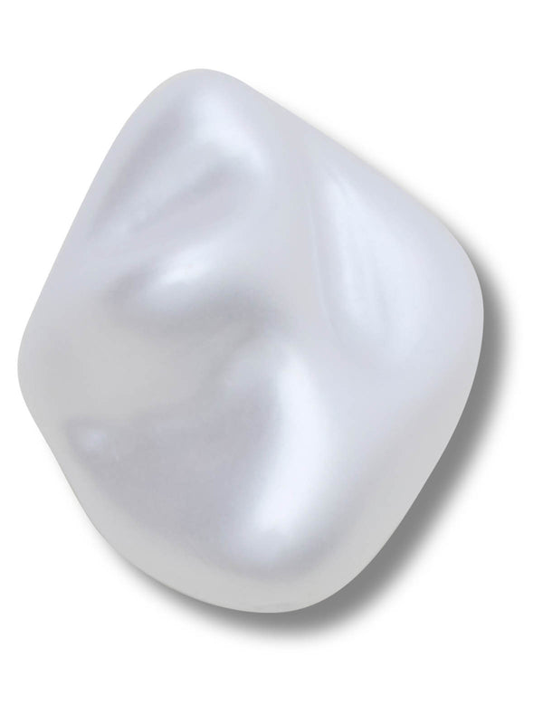 Jibbitz Perla Cuadrada Blanca Barroca Blanco Crocs