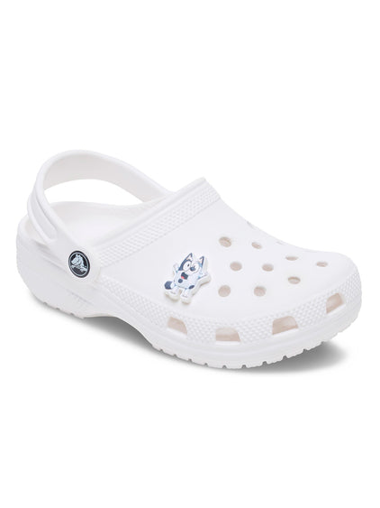 Jibbitz Bluey Blanco Crocs