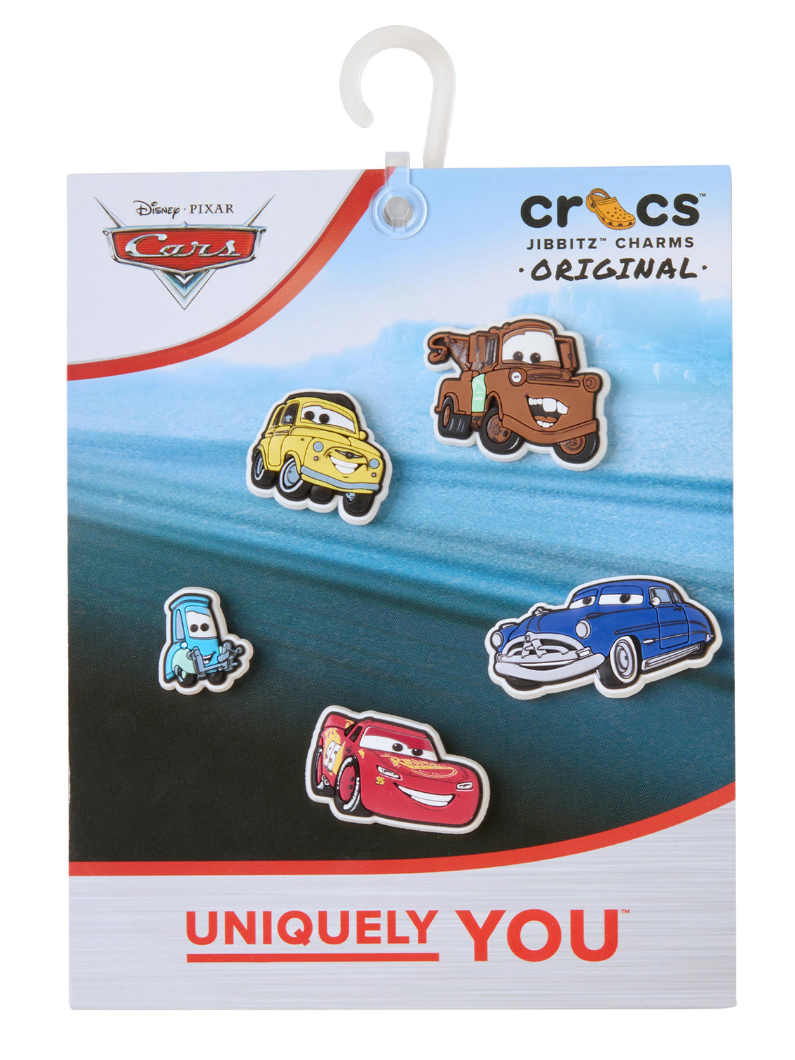 Jibbitz Cars Pack 5 Rojo Crocs