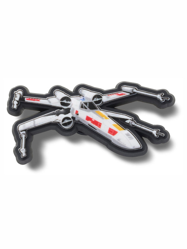 Jibbitz Nave X-Wing Star Wars Blanco Crocs
