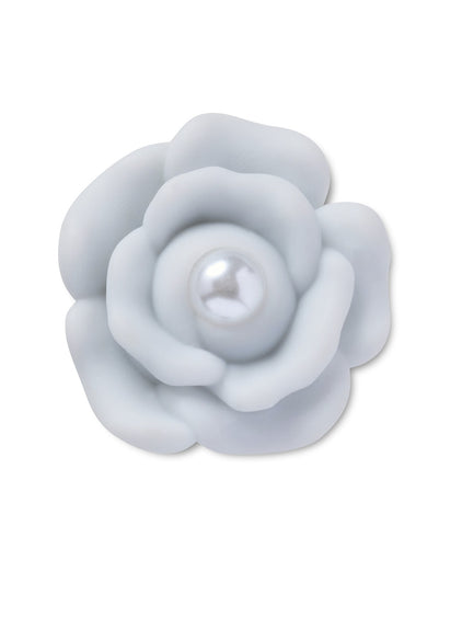 Jibbitz Flor Morada Con Perla Crocs