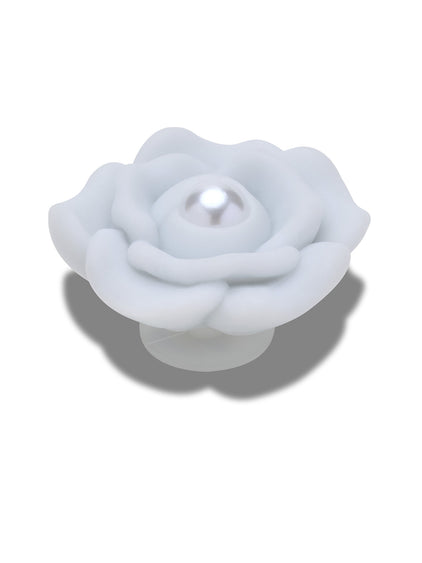 Jibbitz Flor Morada Con Perla Crocs
