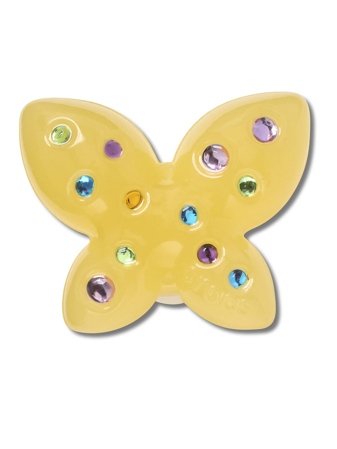 Jibbitz Mariposa De Gema Amarilla Crocs