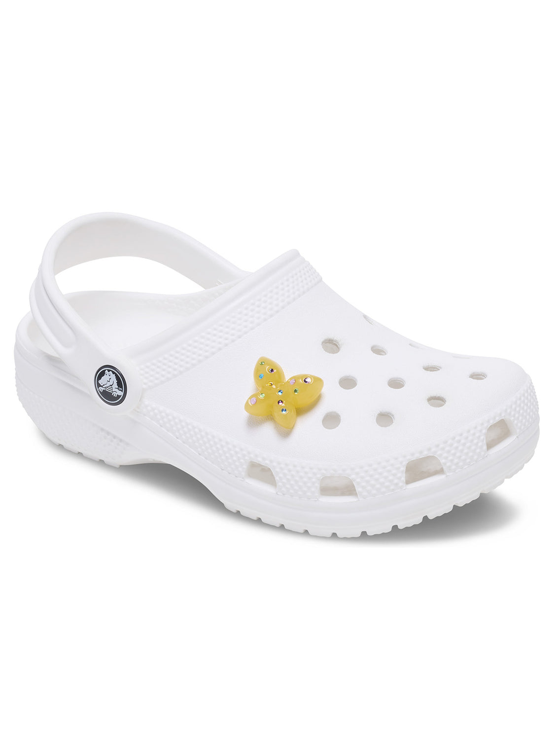 Jibbitz Mariposa De Gema Amarilla Crocs