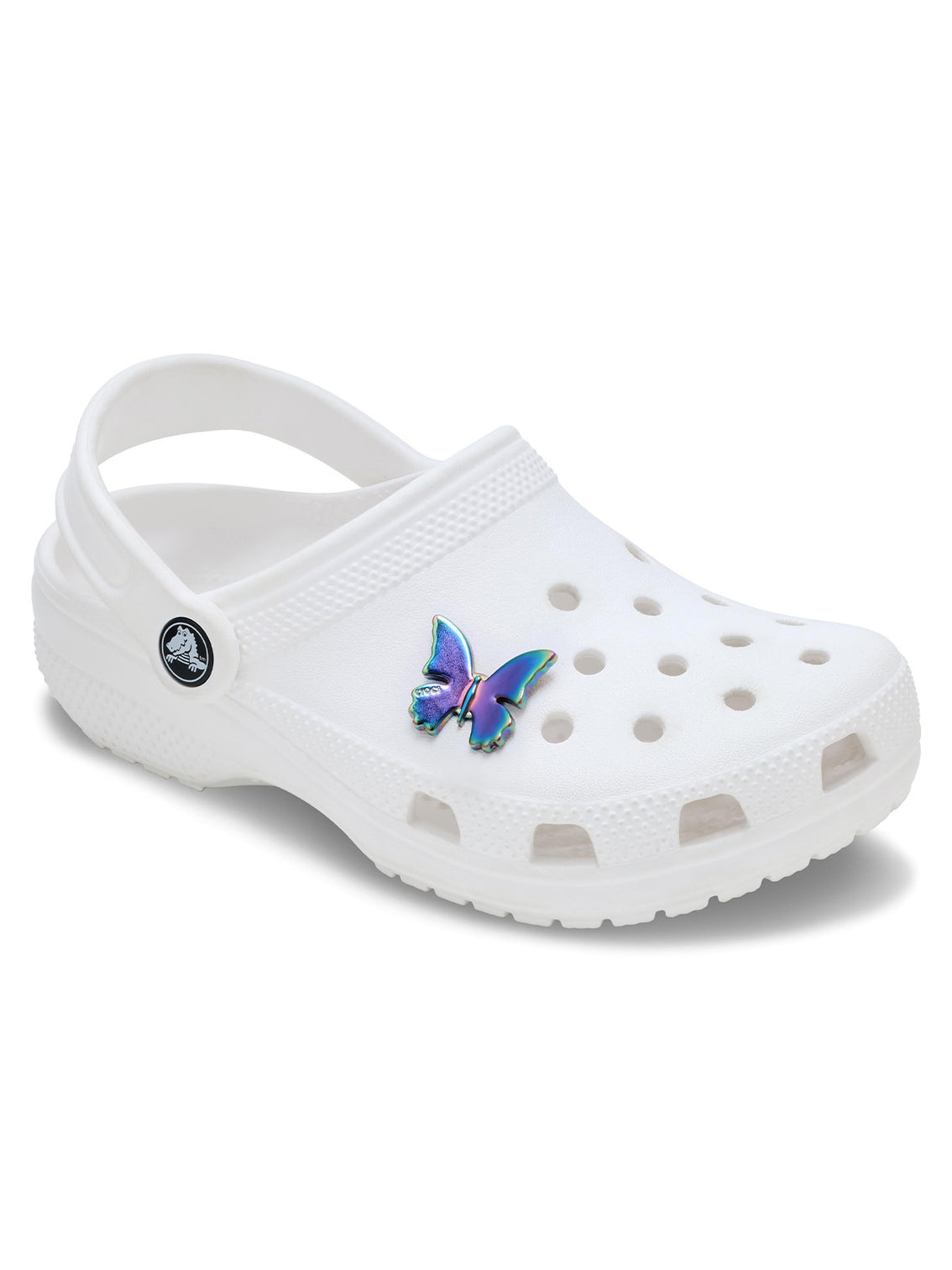 Jibbitz Mariposa Tornasol Metalizada Crocs