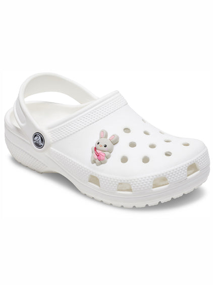 Jibbitz Conejo con Bolso Blanco Crocs