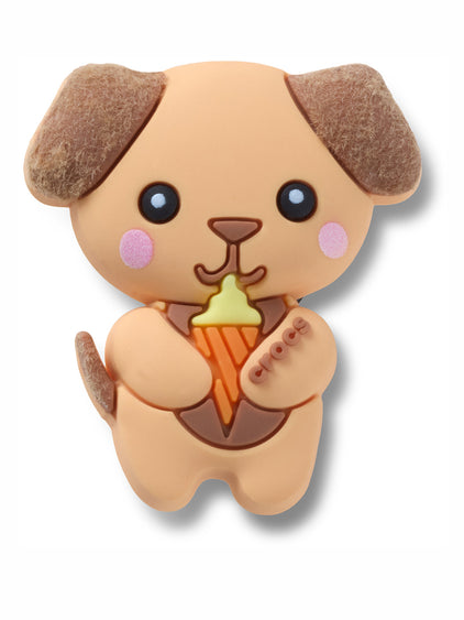 Jibbitz Perro con Helado Café Crocs