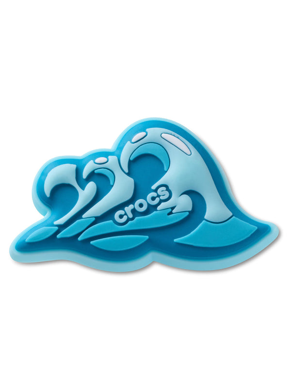 Jibbitz Ola de mar Triple Azul Crocs