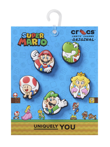 Jibbitz Super Mario Pack de 5 Crocs