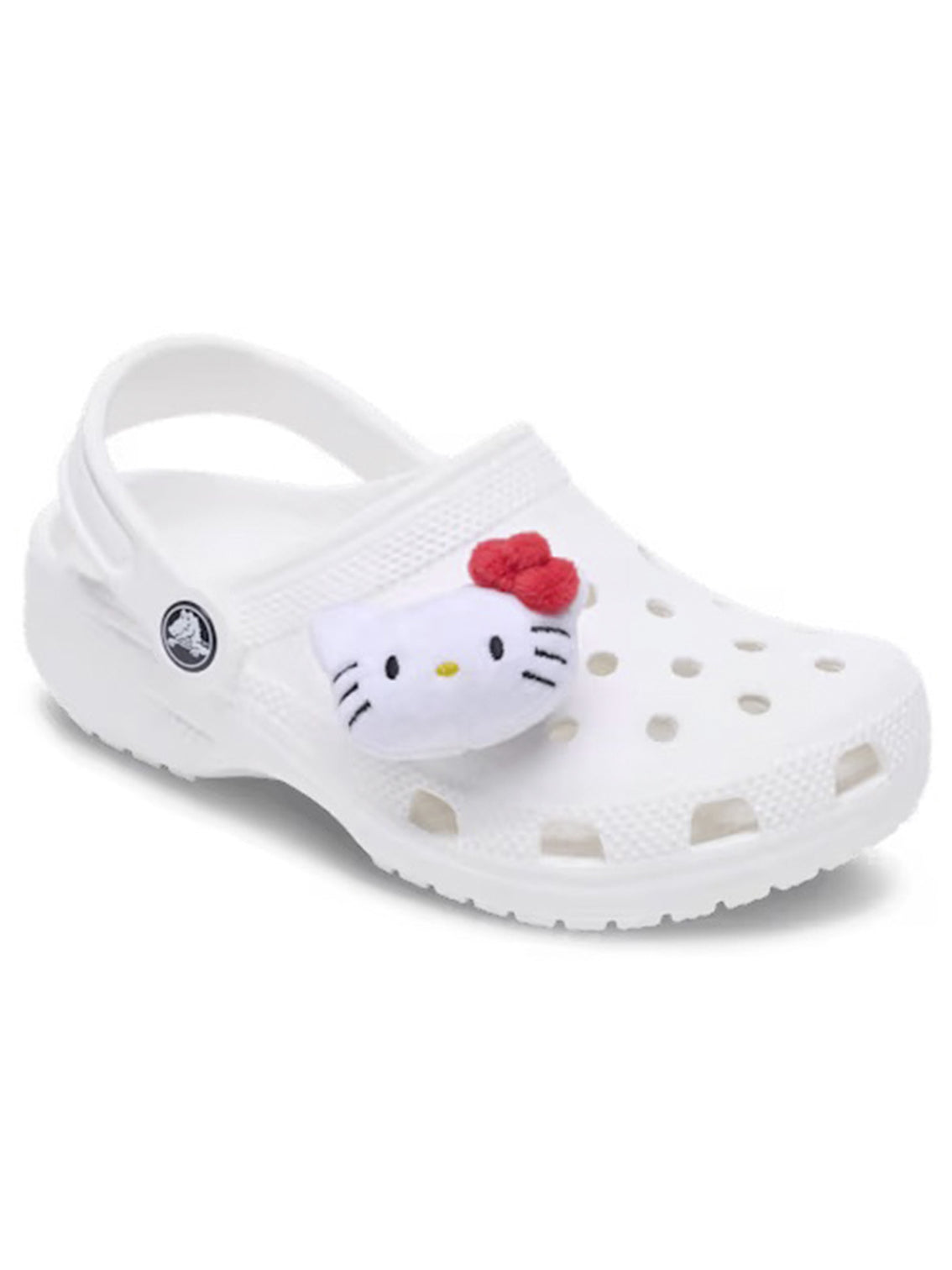 Jibbitz Peluche Hello Kitty Blanco Crocs