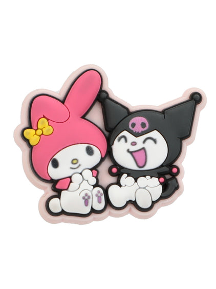 Jibbitz Kuromi My Melody Blanco Crocs