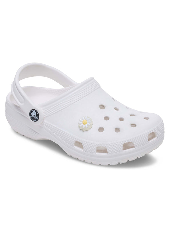 Jibbitz Flor Margarita Blanco Crocs