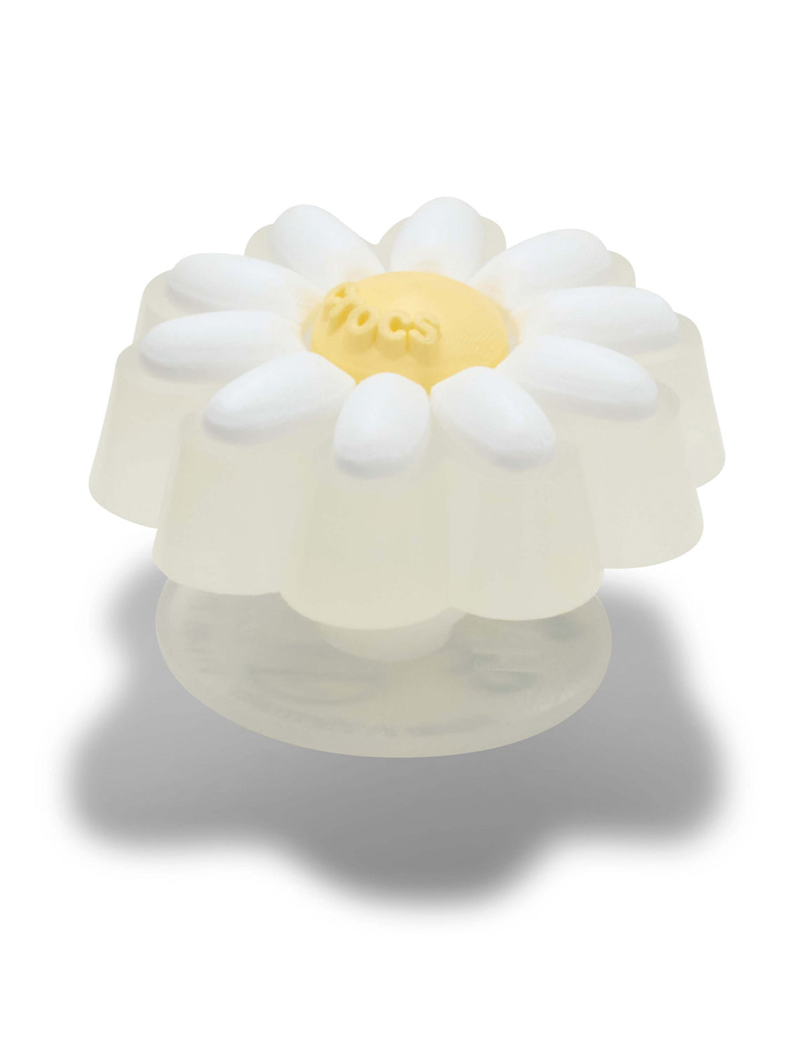 Jibbitz Flor Margarita Blanco Crocs