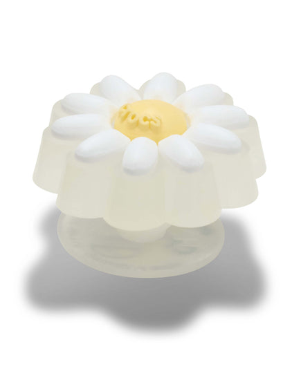 Jibbitz Flor Margarita Blanco Crocs