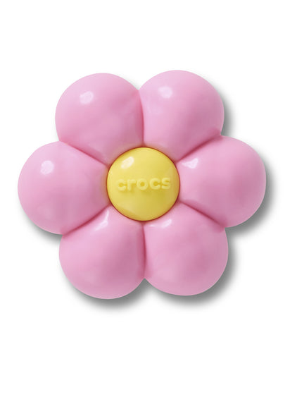Jibbitz Flor Rosa Esponjosa Crocs