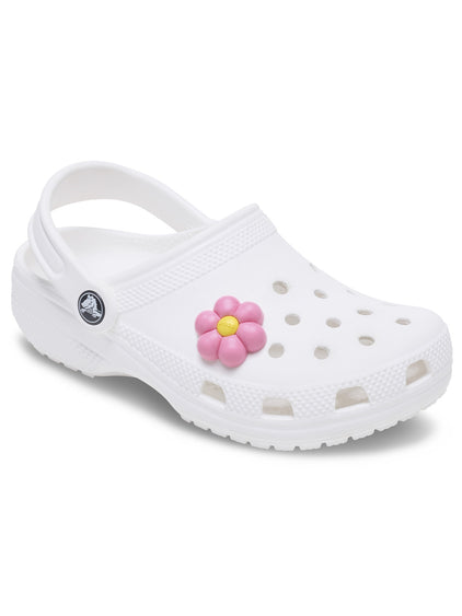 Jibbitz Flor Rosa Esponjosa Crocs