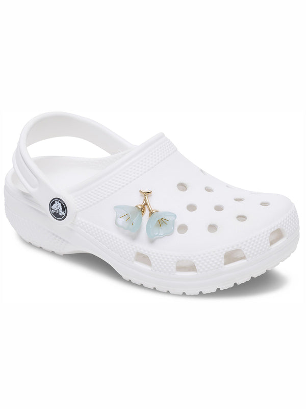 Jibbitz Flores Azul y Dorada Crocs