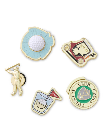 Jibbitz Country Club Golf Pack de 5 Crocs