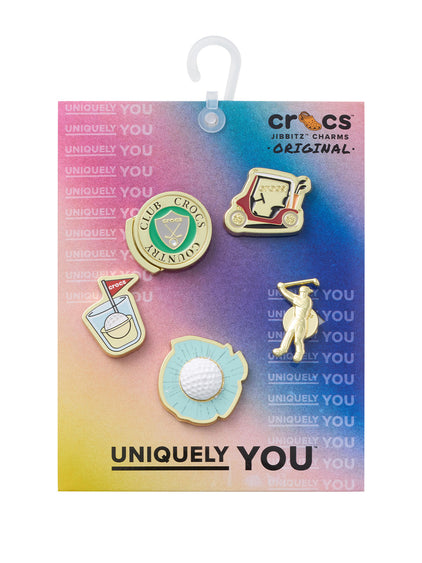 Jibbitz Country Club Golf Pack de 5 Crocs