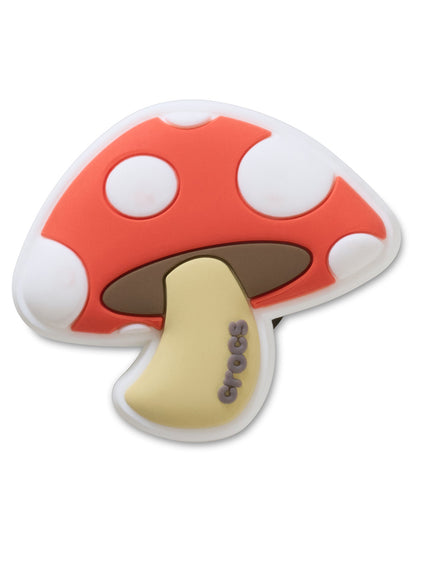 Jibbitz Speckled Mushroom Rojo Crocs