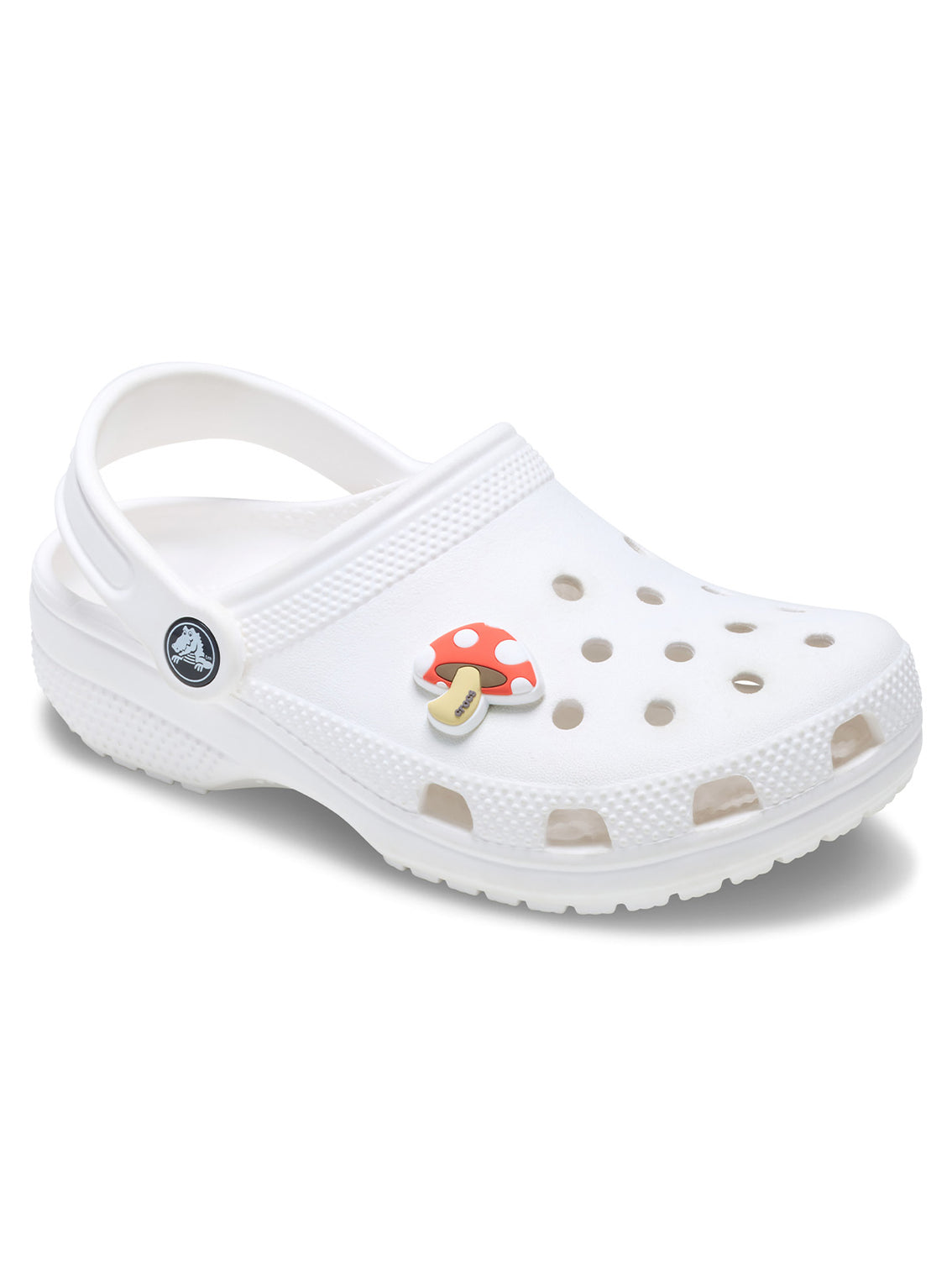 Jibbitz Speckled Mushroom Rojo Crocs