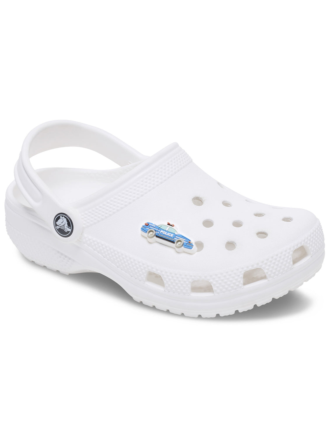 Jibbitz Auto Policía Azul Crocs