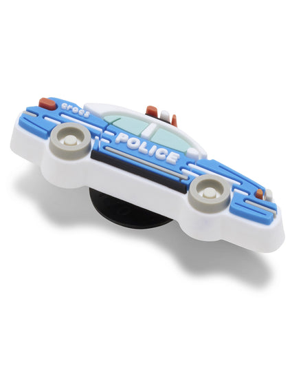 Jibbitz Auto Policía Azul Crocs