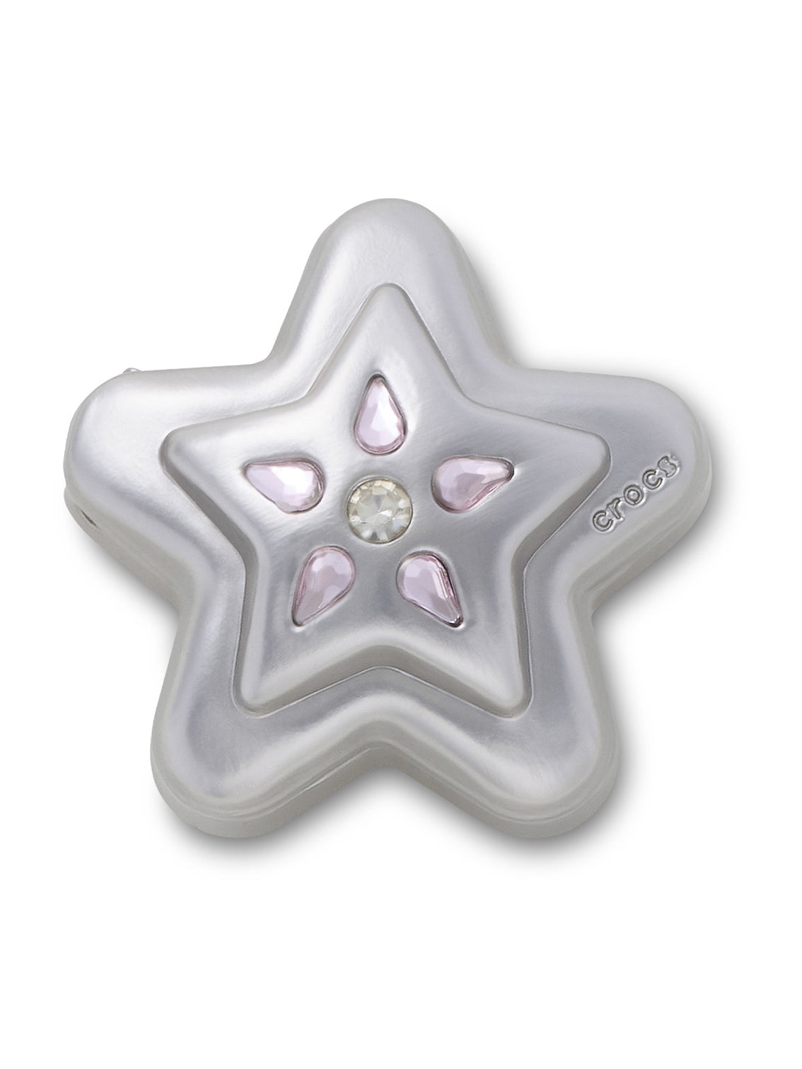 Jibbitz Medallón Estrella De Plata Crocs