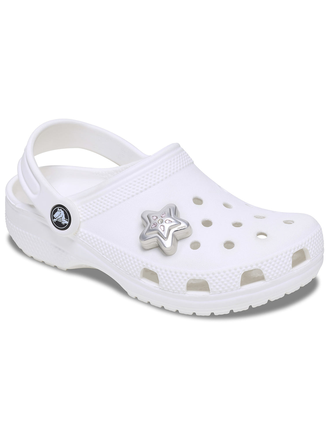 Jibbitz Medallón Estrella De Plata Crocs