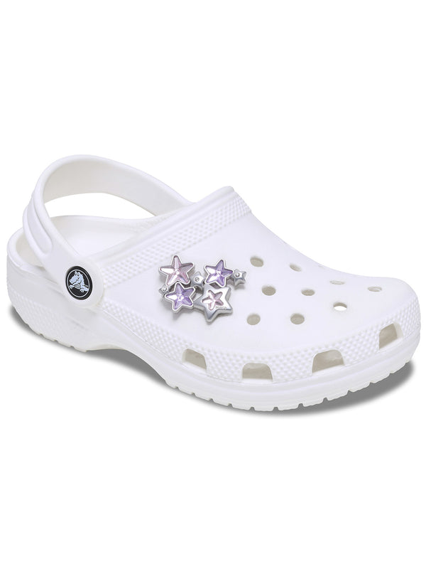 Jibbitz Grupo de Estrellas de Gemas Púrpuras y Rosas Crocs
