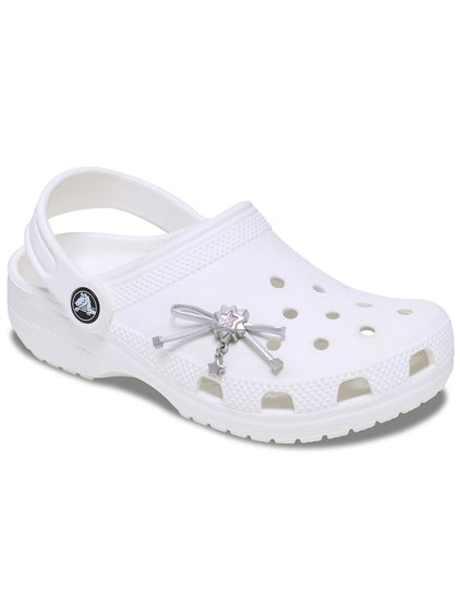 Jibbitz Lazo con Estrella Plateado Crocs