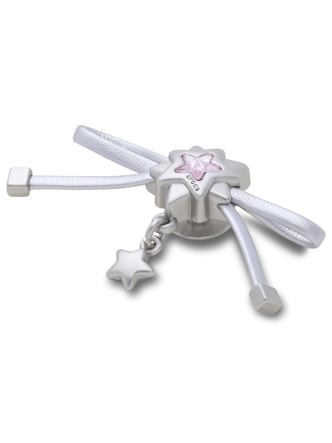 Jibbitz Lazo con Estrella Plateado Crocs
