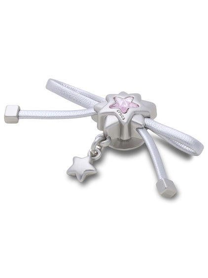 Jibbitz Lazo con Estrella Plateado Crocs