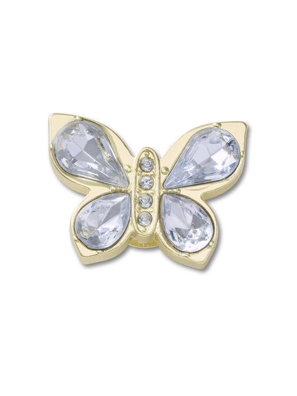 Jibbitz Mariposa De Gema Dorada Crocs