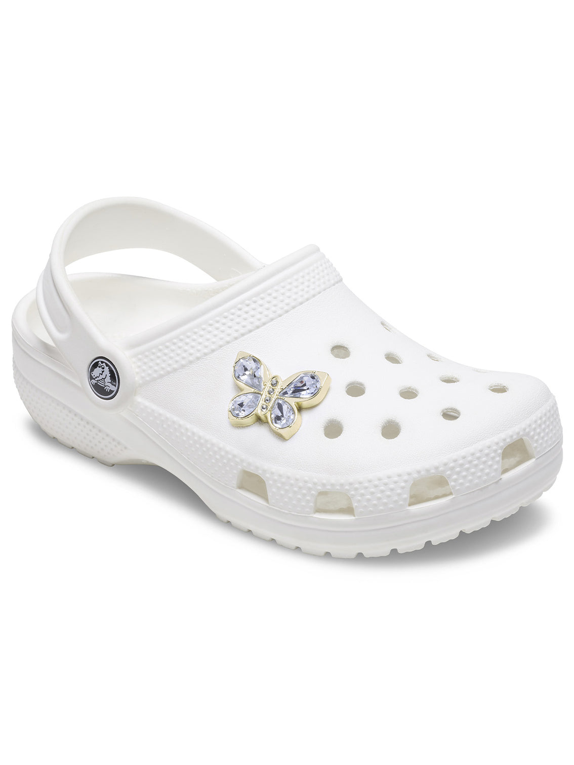 Jibbitz Mariposa De Gema Dorada Crocs