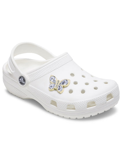 Jibbitz Mariposa De Gema Dorada Crocs