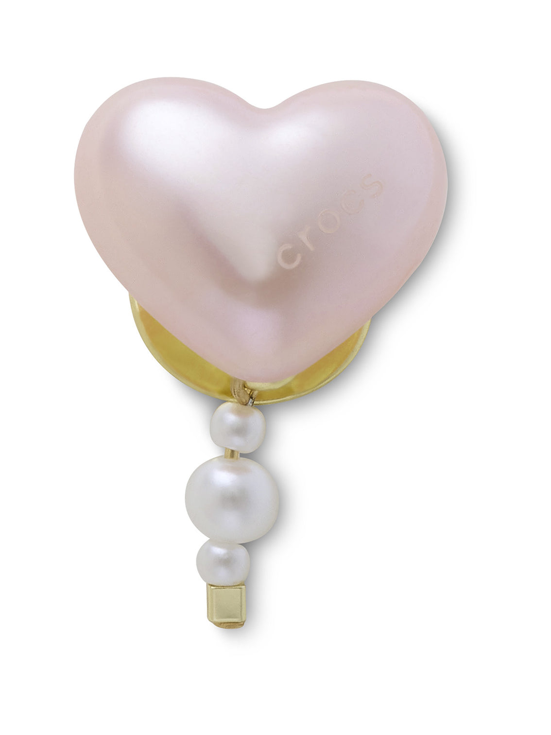 Jibbitz Corazón De Perla Rosa Crocs