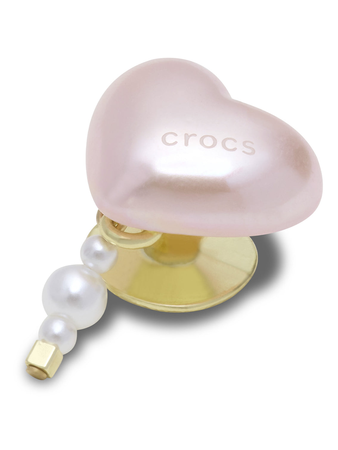 Jibbitz Corazón De Perla Rosa Crocs
