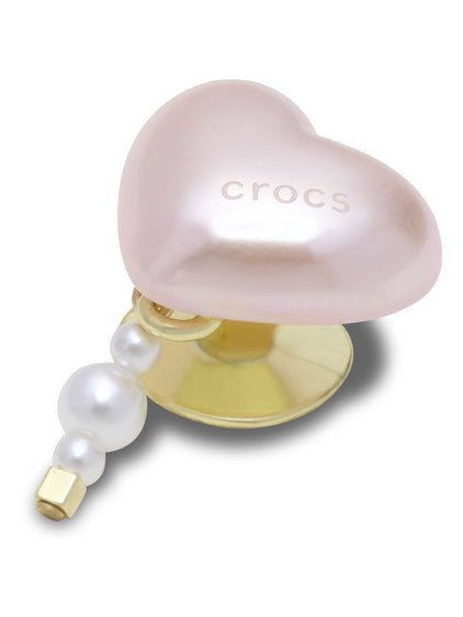 Jibbitz Corazón De Perla Rosa Crocs