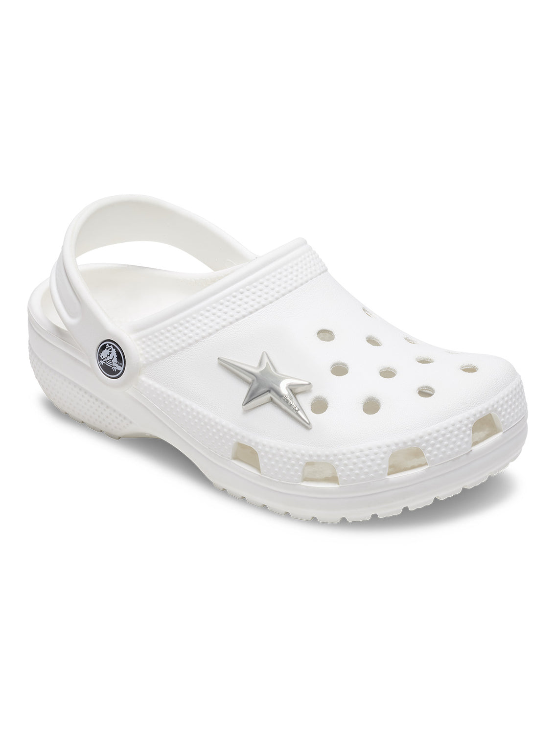 Jibbtiz Estrella Plateada Crocs