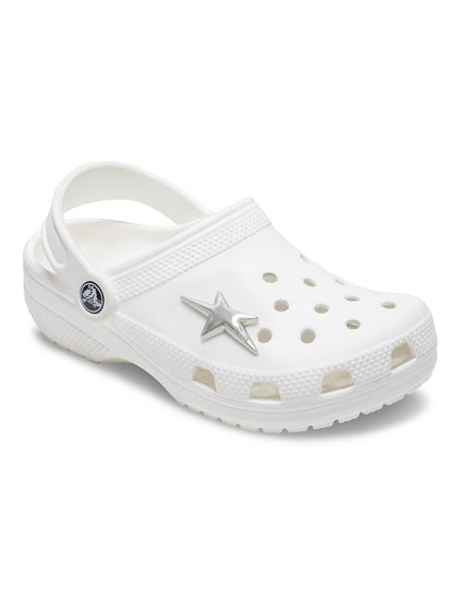 Jibbtiz Estrella Plateada Crocs